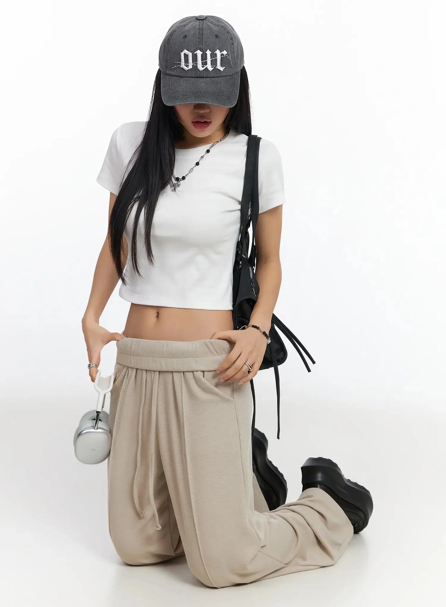 Casual Wide-Leg Sweatpants IA507