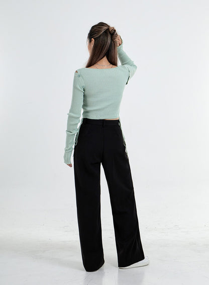 Basic Wide Tailored Pants CO06
