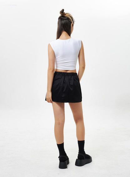 Chain Detail Cropped Top CY330