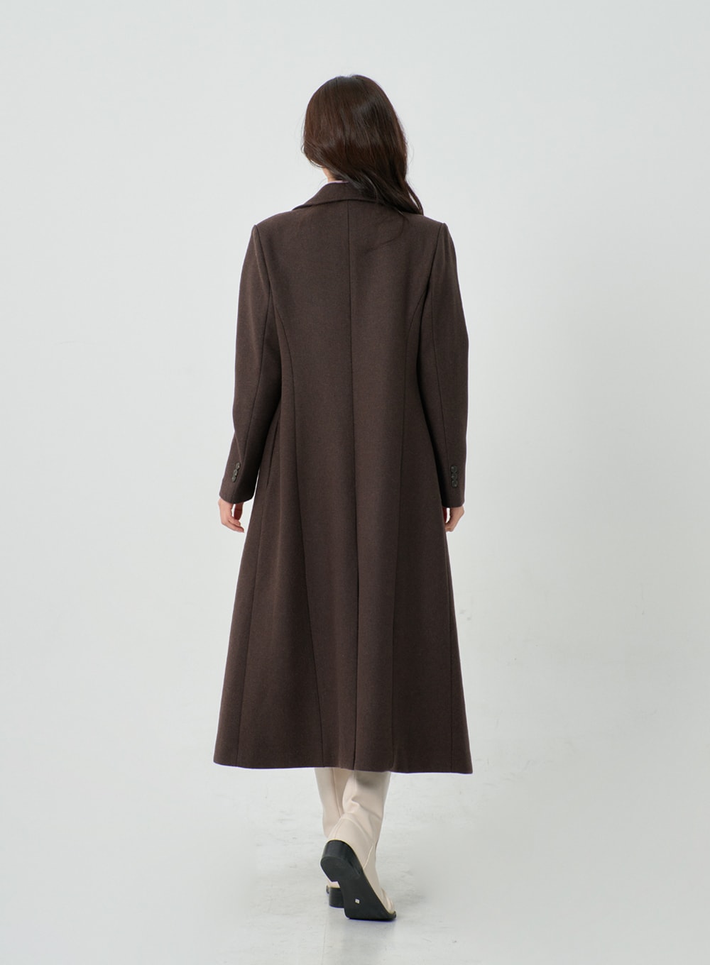 Button Long Coat IO31