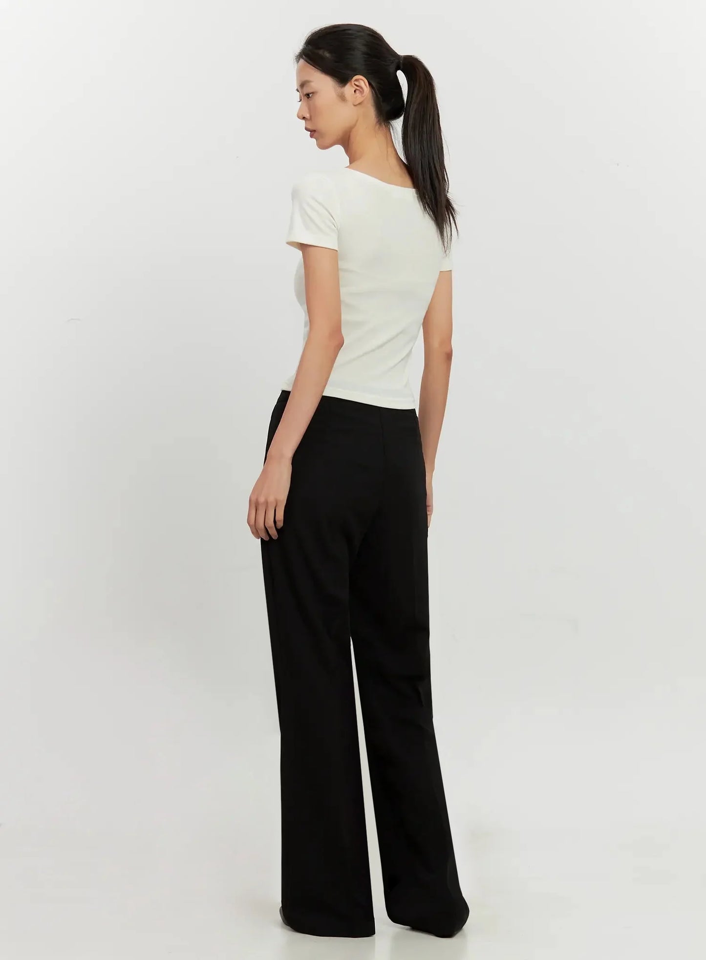 Classic Square-Neck Top IL528