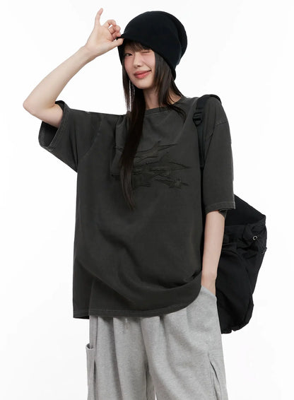 Casual Wide-Leg Cargo Sweatpants IL531