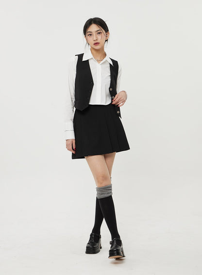 Button Vest BF315