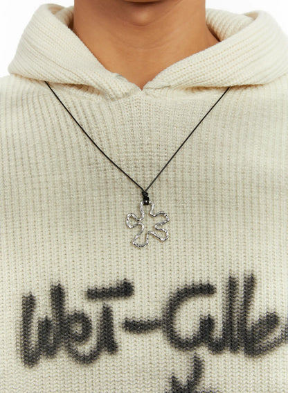 Bold Floral Pendant Necklace ID524
