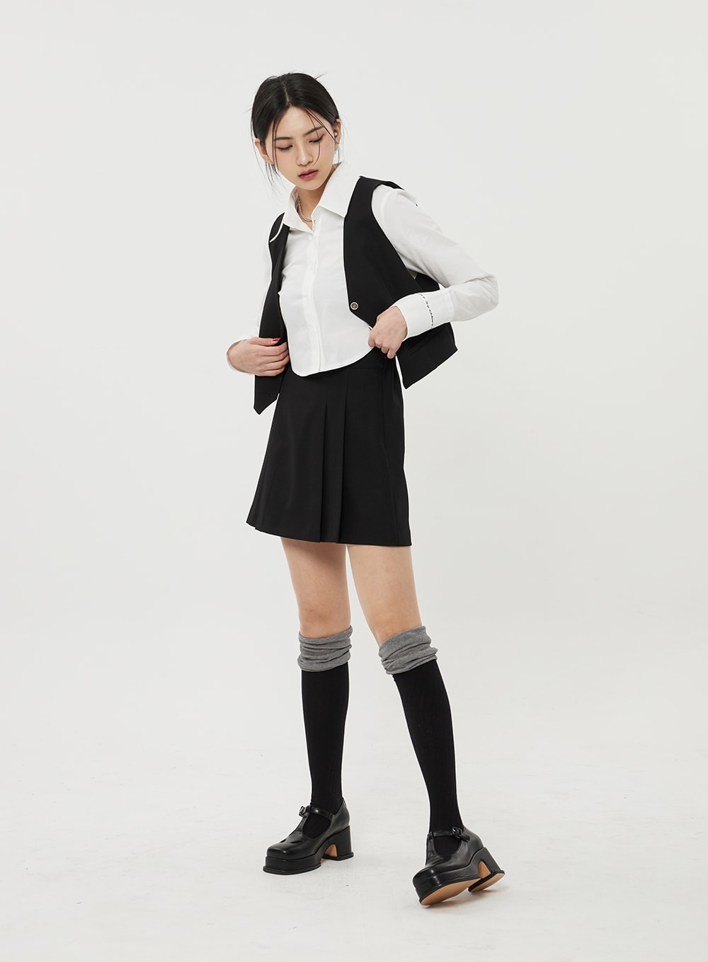 Button Vest BF315