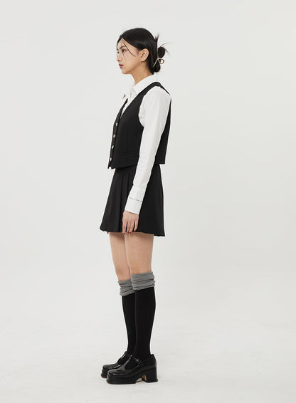 Button Vest BF315