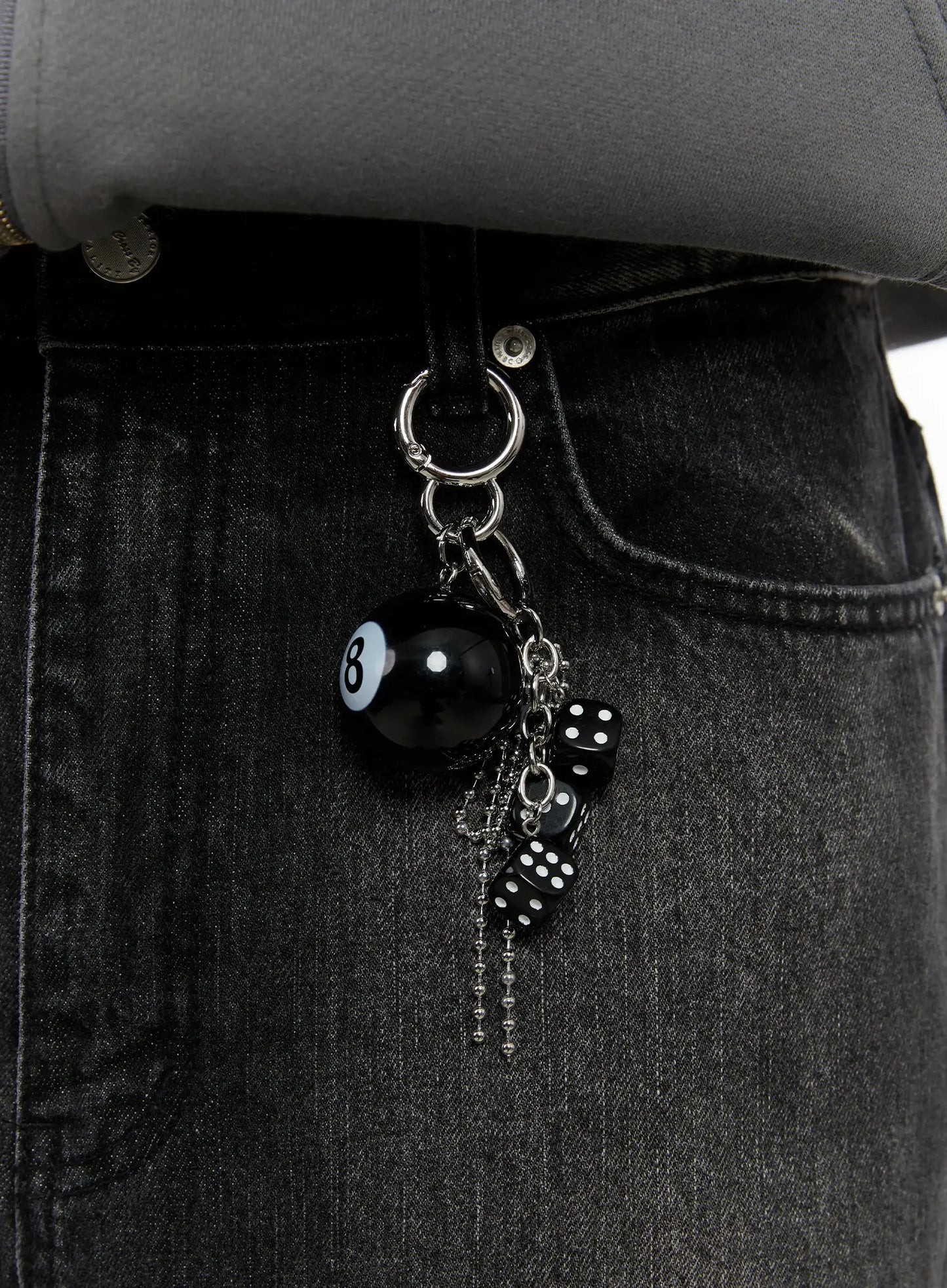 Billiard Ball Keyring IJ512