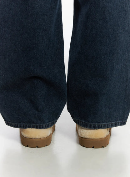 Casual Faux-Mule Slip Loafers ID515