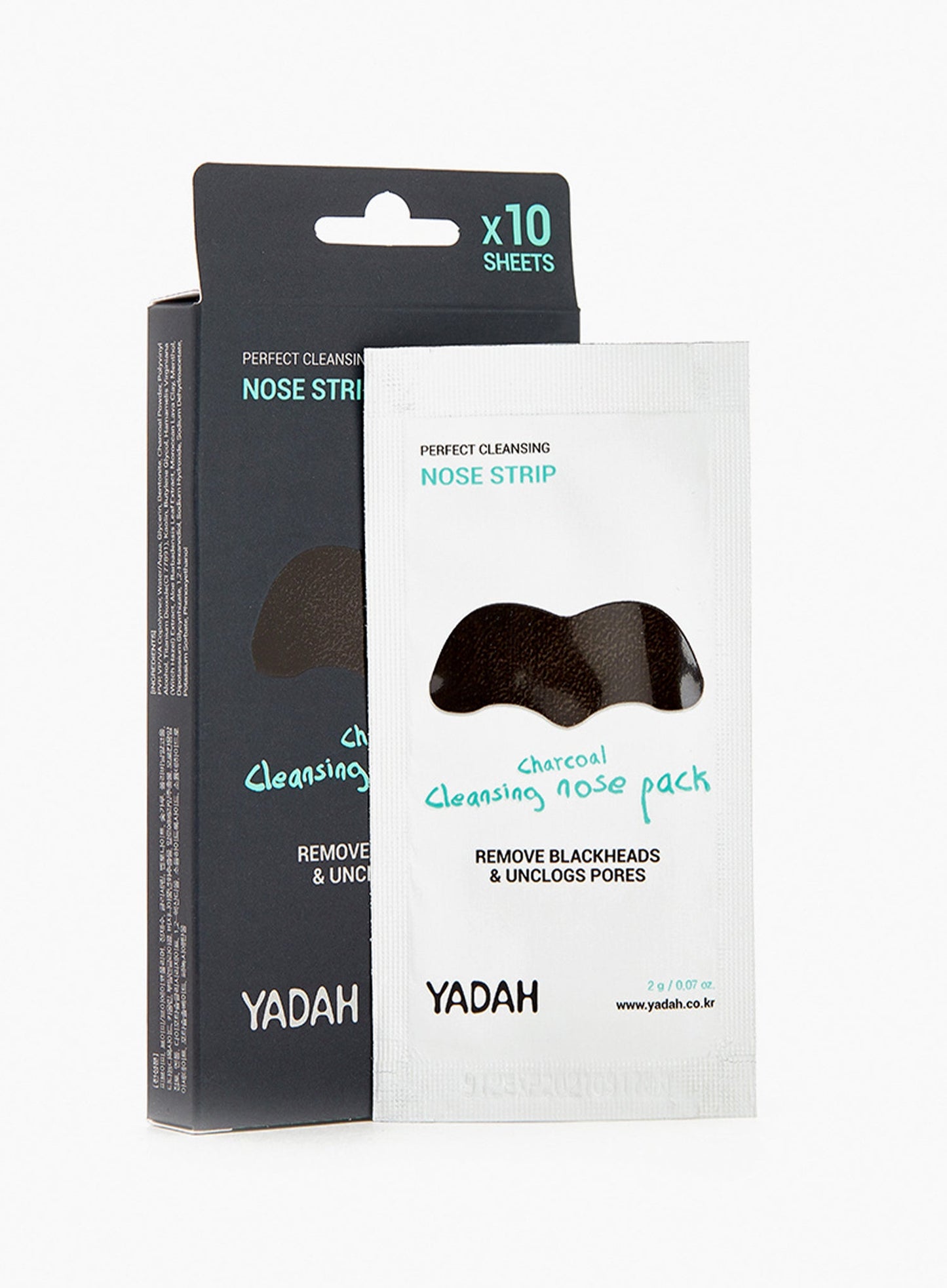Charcoal Cleansing Nose Pack (10pcs)