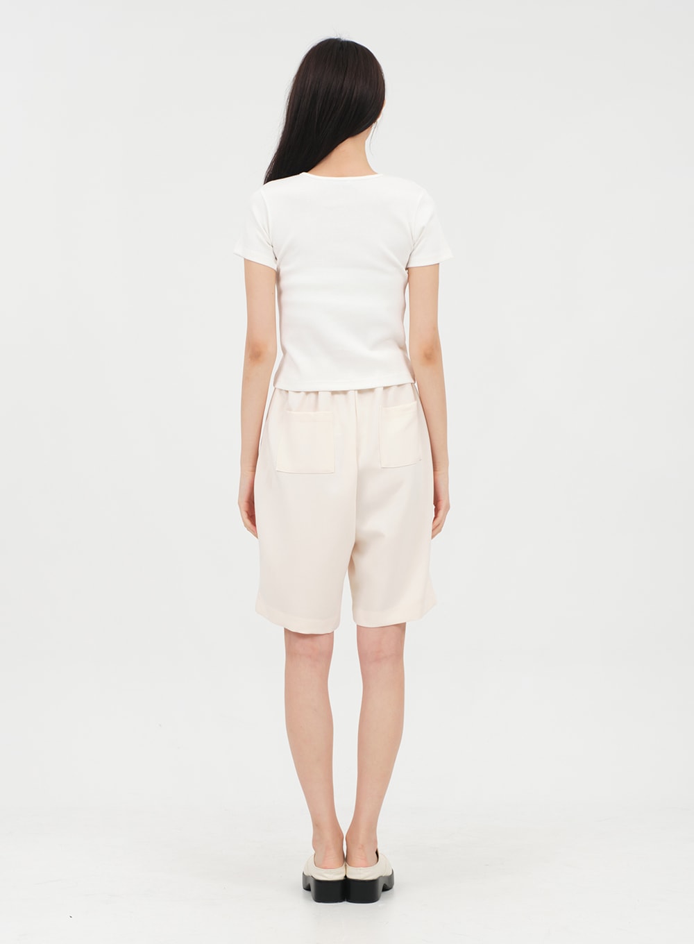 Basic Square Neck T-shirt OA13