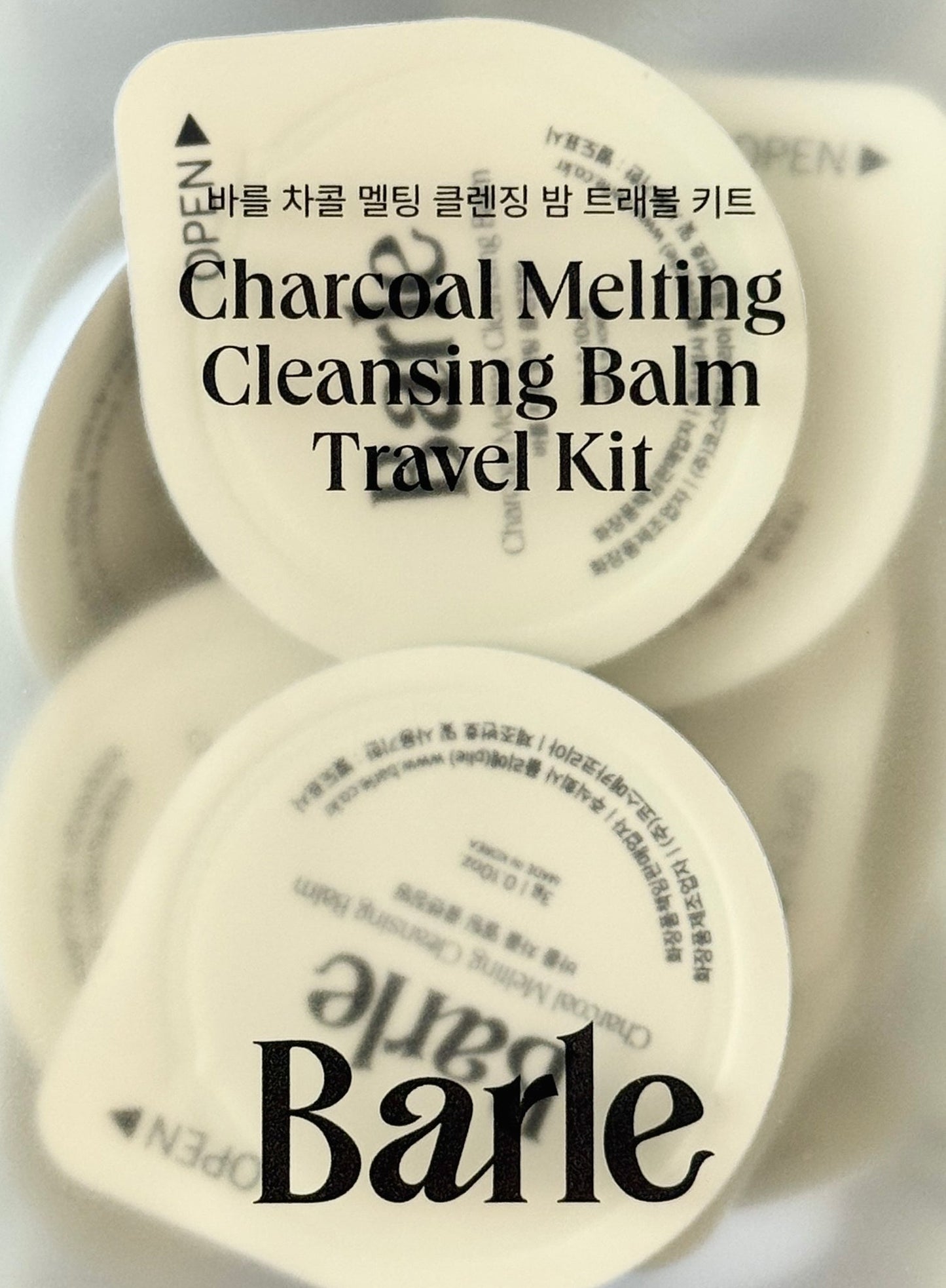 Charcoal Melting Cleansing Balm Travel Kit (3g*14ea)