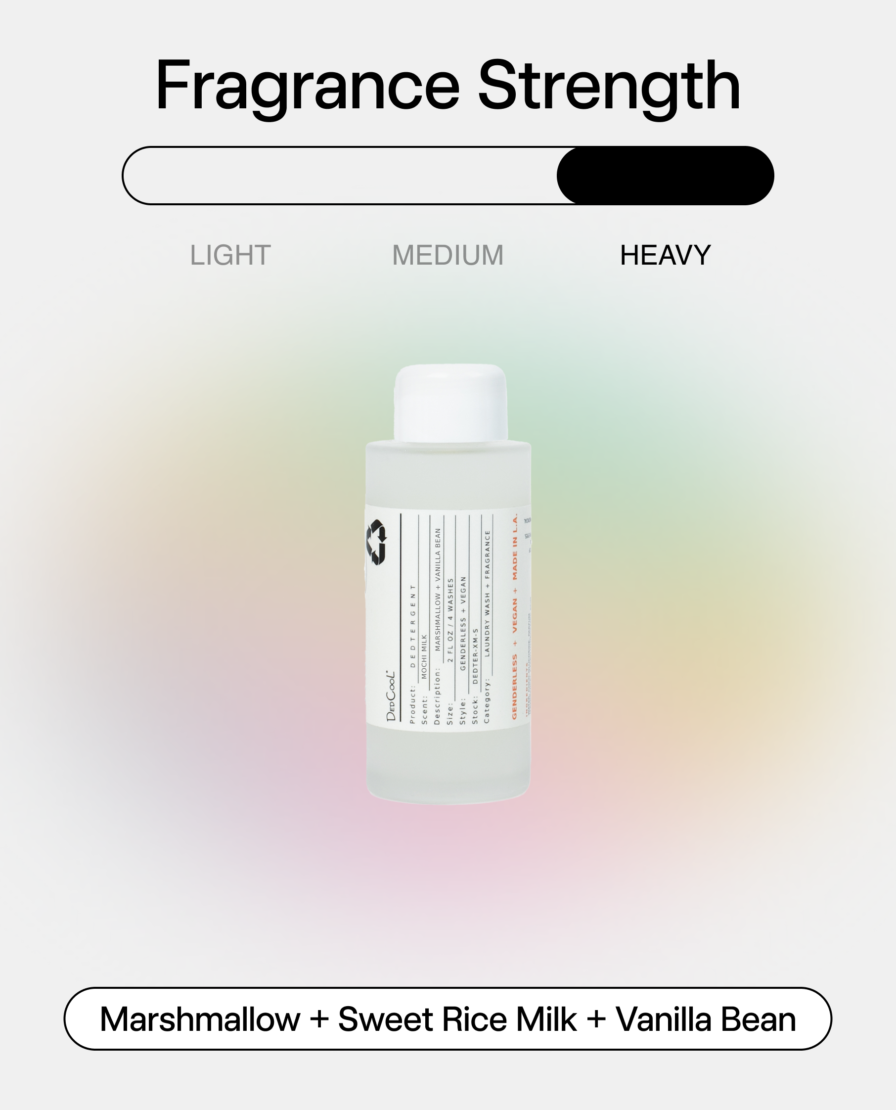 mochi milk mini detergent - 1.85oz