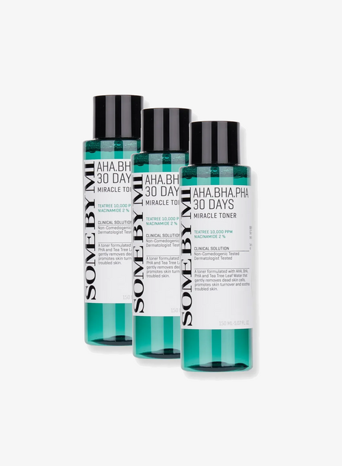 AHA, BHA, PHA 30DAYS Miracle Toner Trio Set (150ml*3ea)