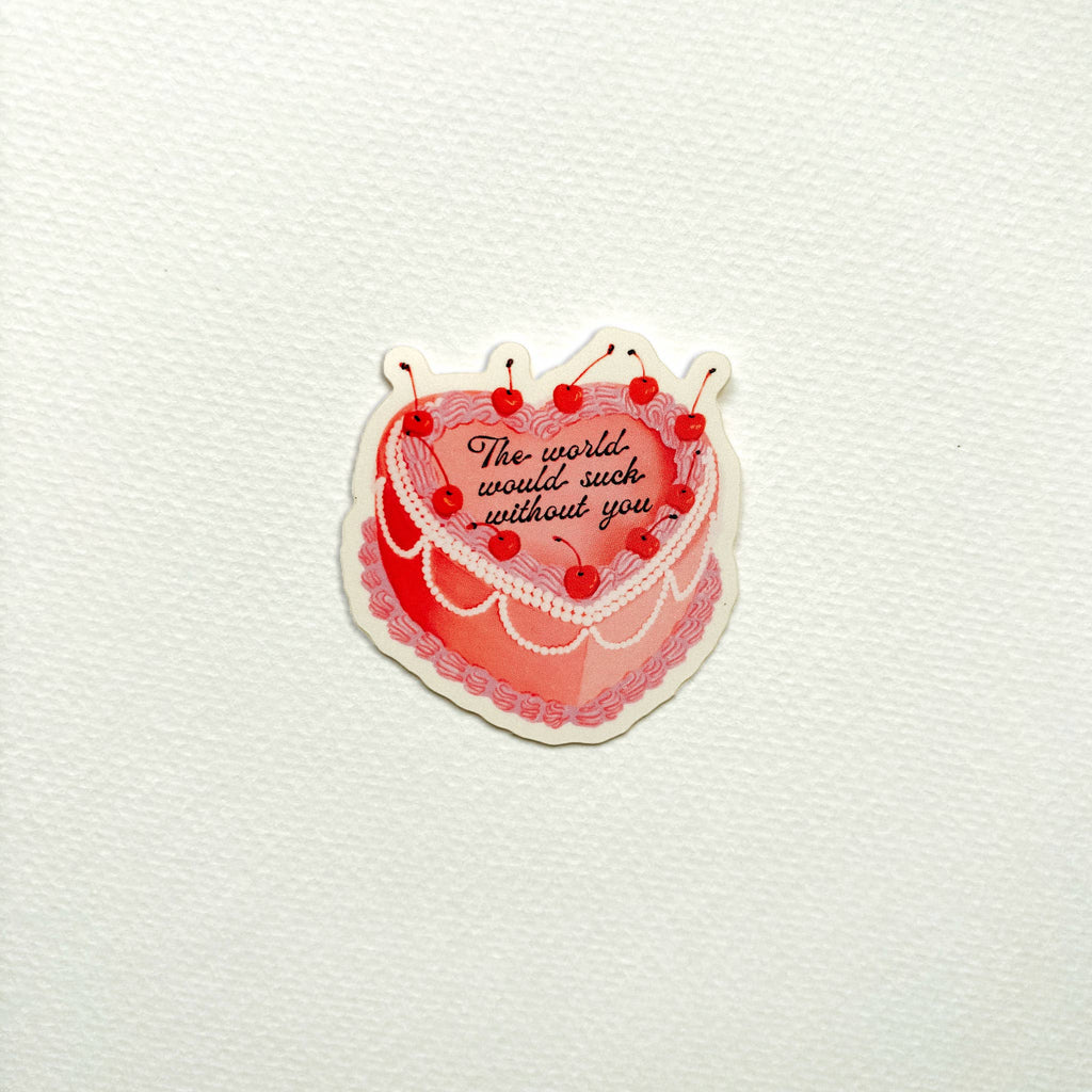 suck without you sticker