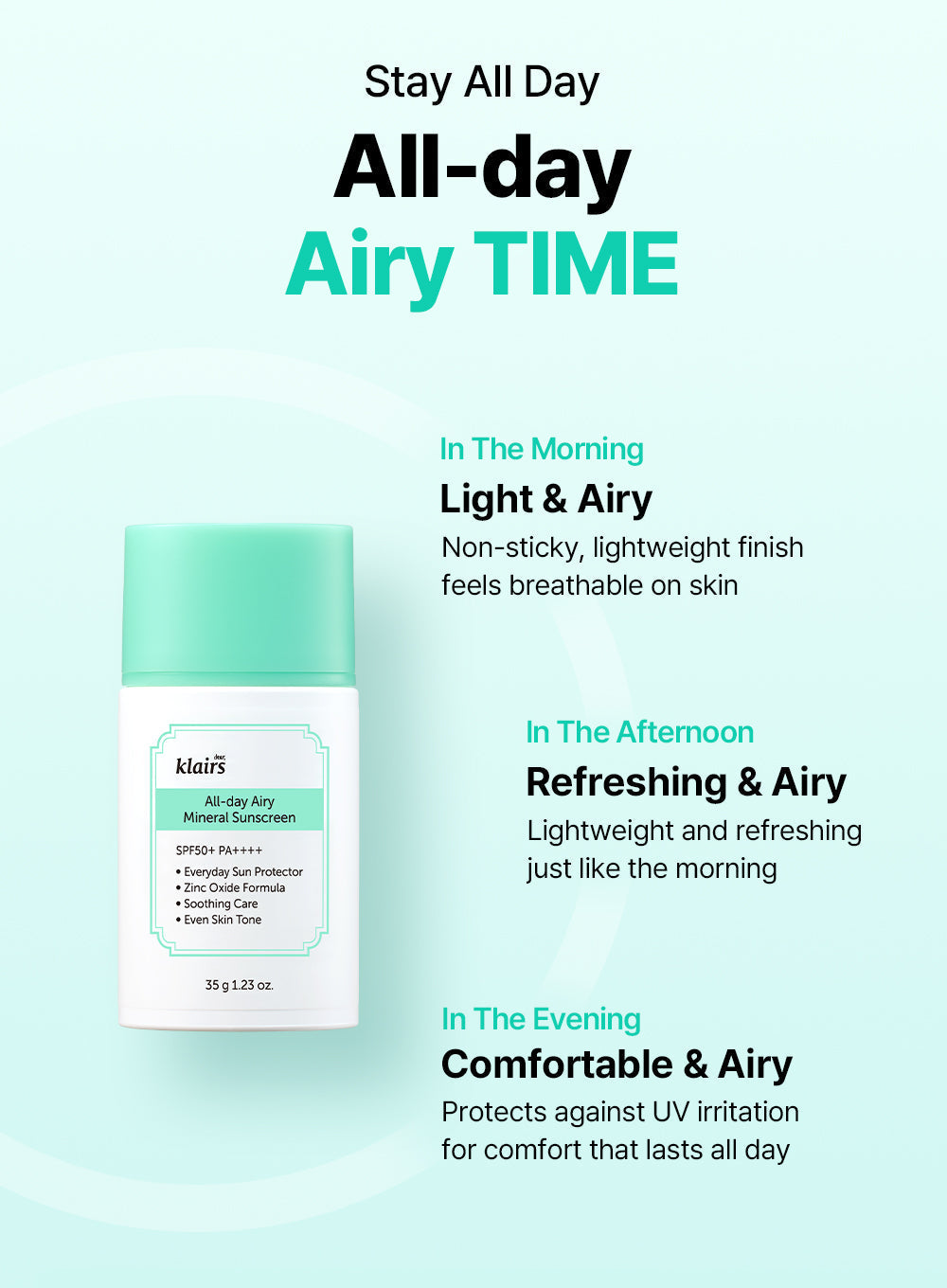 All-day Airy Mineral Sunscreen 1+1 Special set (35g * 2ea)