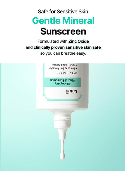 All-day Airy Mineral Sunscreen 1+1 Special set (35g * 2ea)