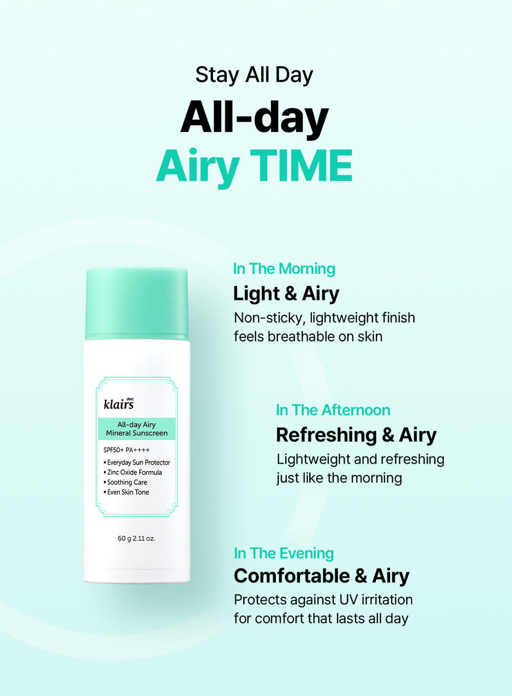 All-day Airy Mineral Sunscreen (60g)