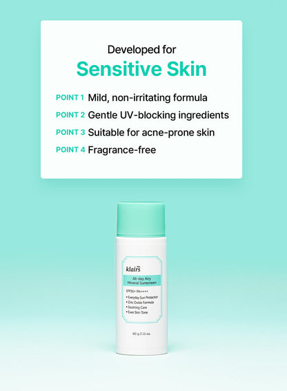All-day Airy Mineral Sunscreen (60g)