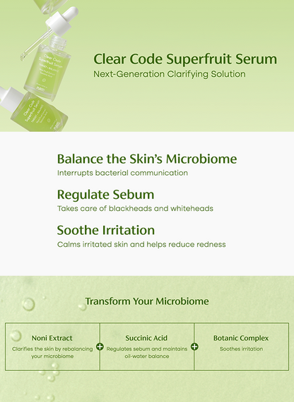 Clear Code Superfruit Serum (30ml)