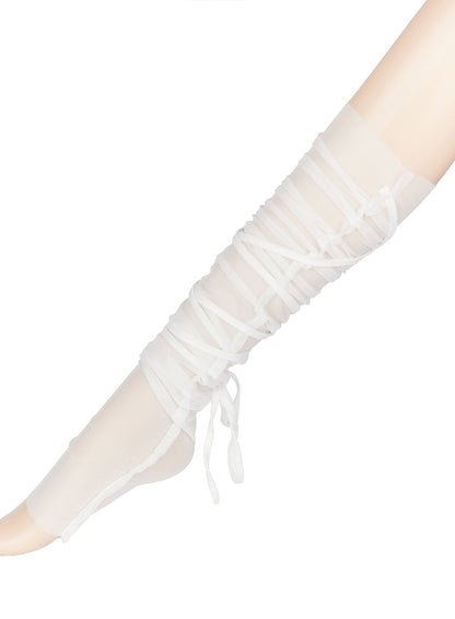 Balletcore Sheer Leg Warmers IU509
