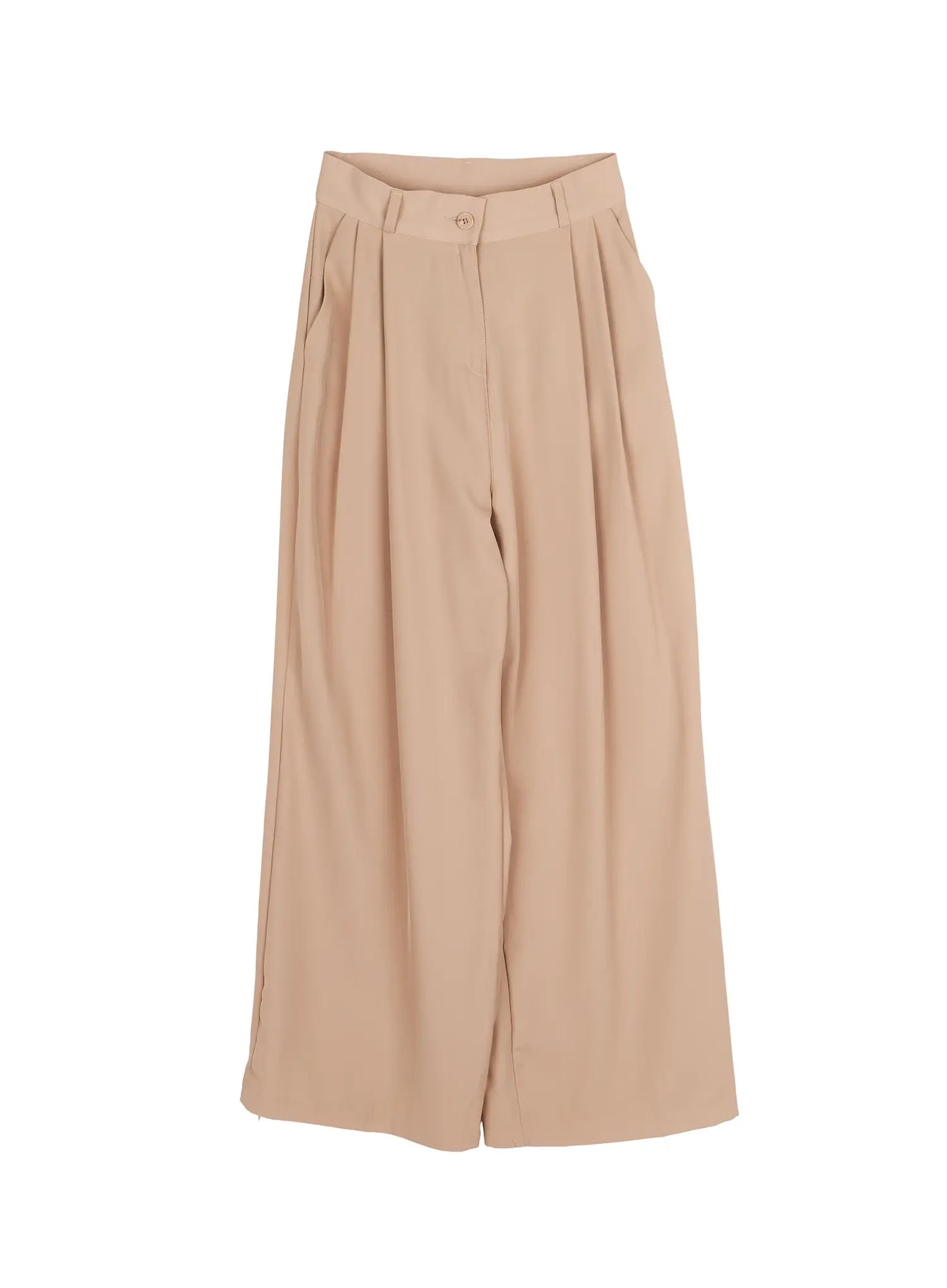 Classic High-Waist Pintuck Slacks IU503