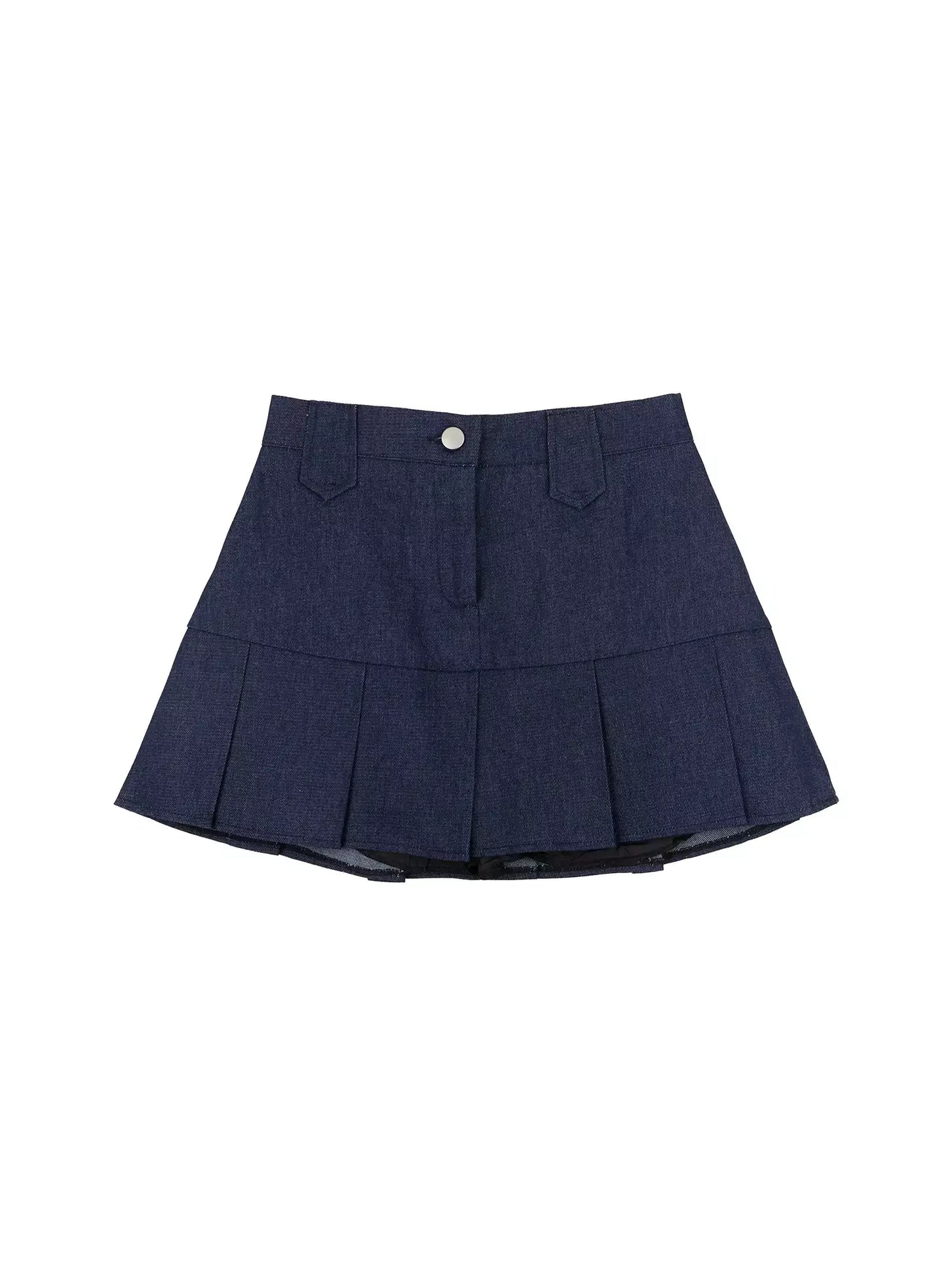 Casual Pleated Mini Skirt IM523