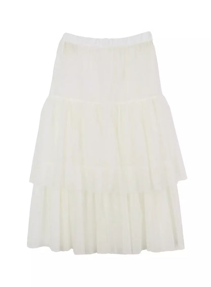 Chiffon Layered Midi Skirt IM523