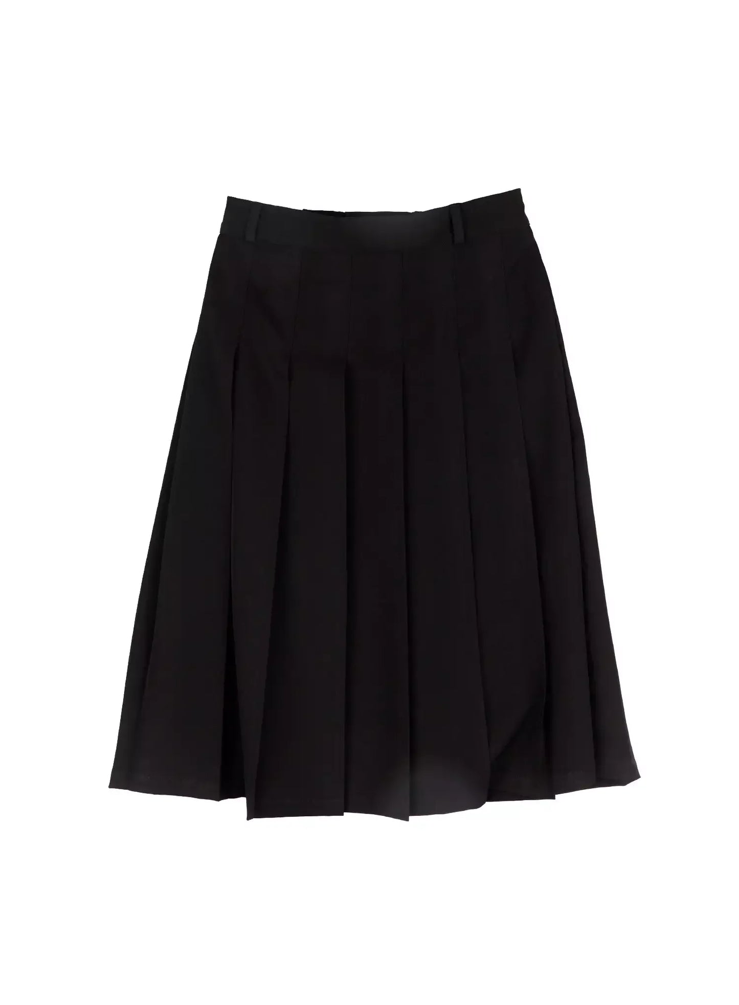 Basic Pleated Midi Skirt IF502