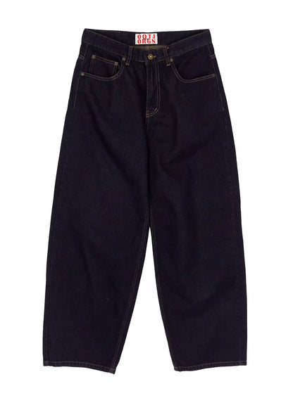 Annette Dark-Wash No-Fade Baggy Jeans IA507