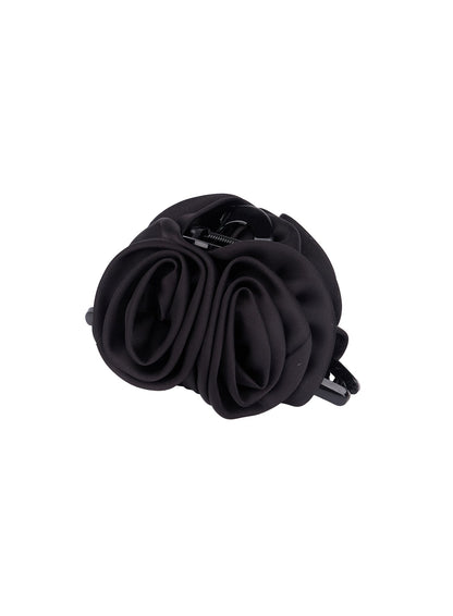 Black Floral Hair Clip CM519