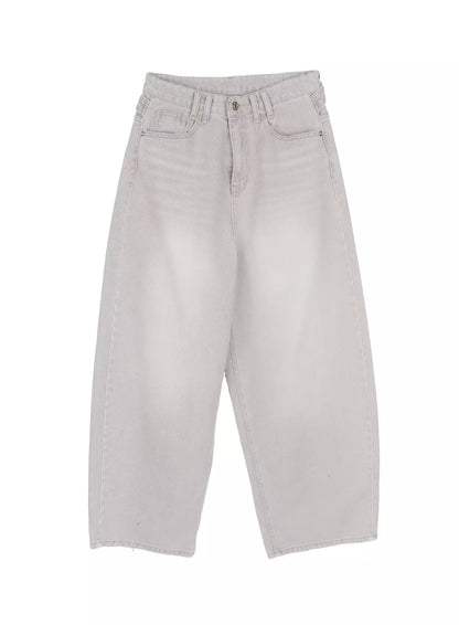Cece Stone Washed Wide Leg Jeans IA508