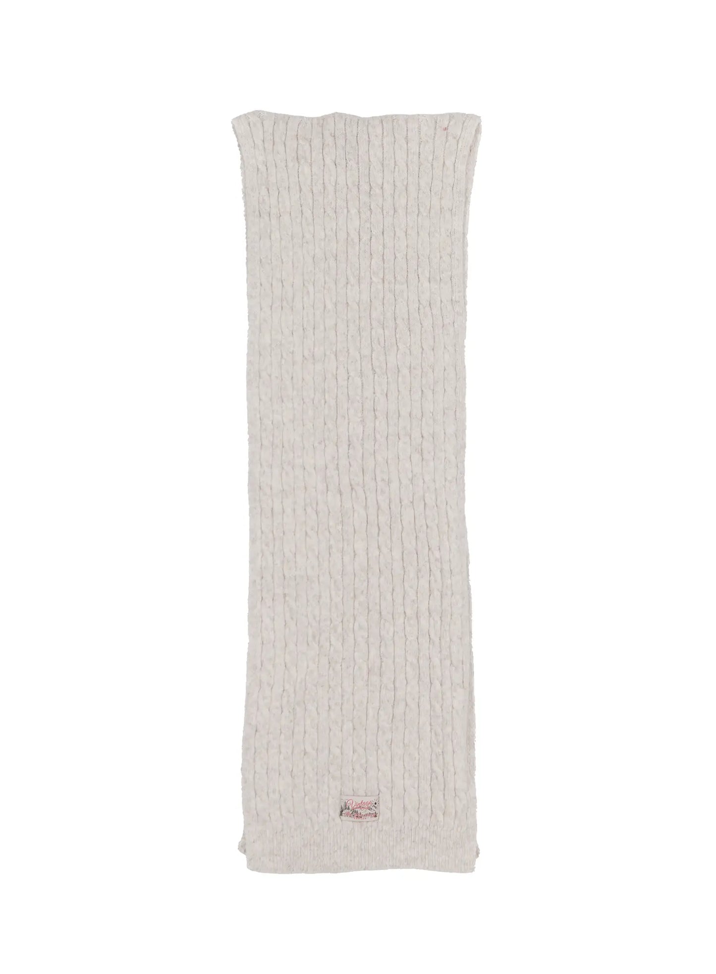 Classic Cable Knit Scarf IN510