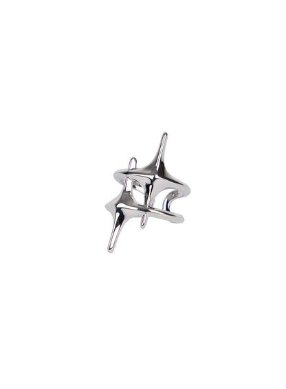 Bold Double Sparkle Ring IN510