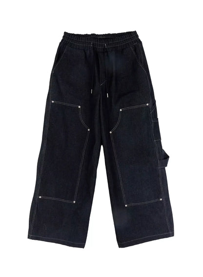 Ashlyn Carpenter Wide-Leg Jeans IJ528