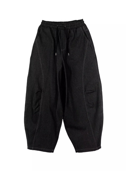Ayra Graphic Baggy Jeans IO516