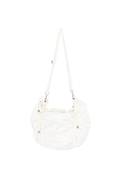 Adjustable Ruched Crossbody Bag IY511