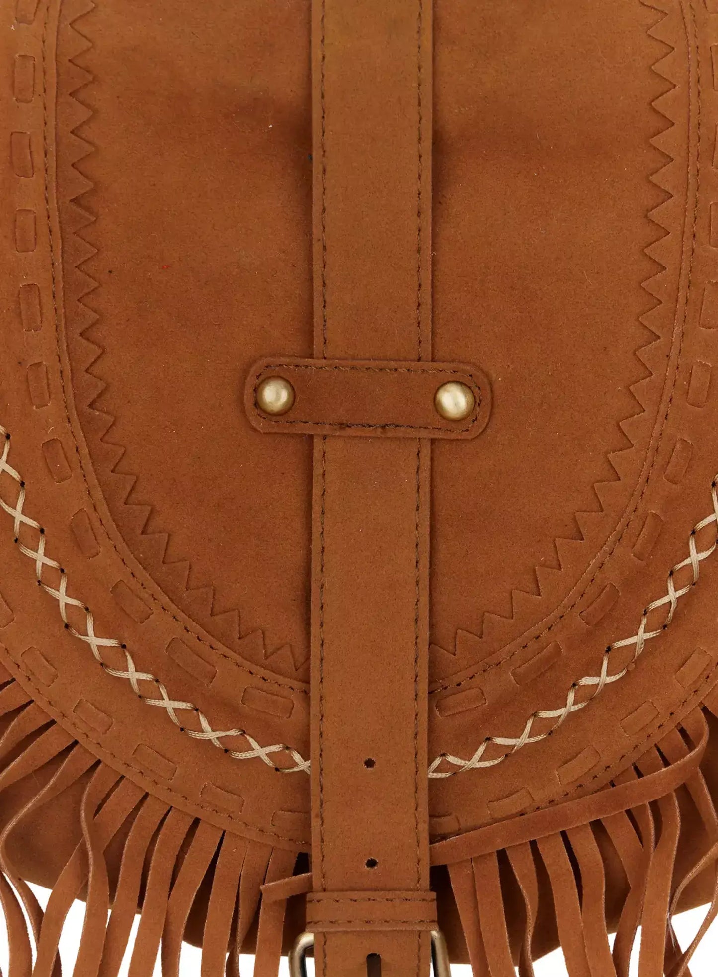 Bohemian Suede Fringe Shoulder Bag IM530