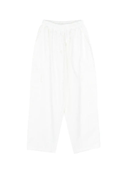 Casual Wide Leg Cargo Pants IU509