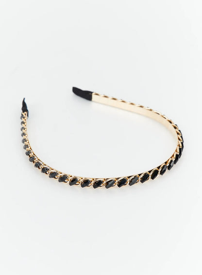 Beaded Chain Hairband IY511