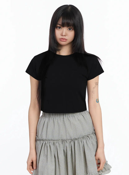 Basic Crop Tee IA523