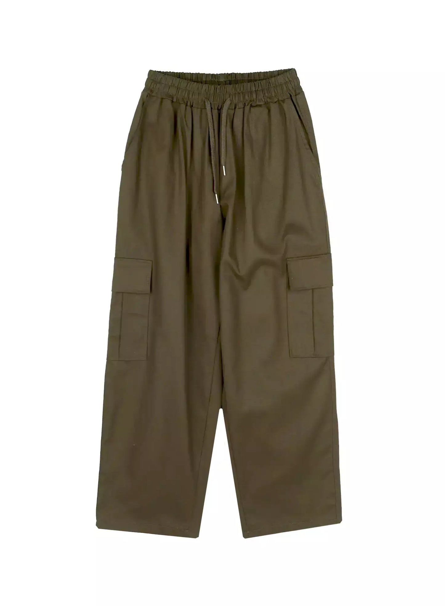 Casual Wide Leg Cargo Pants IU509