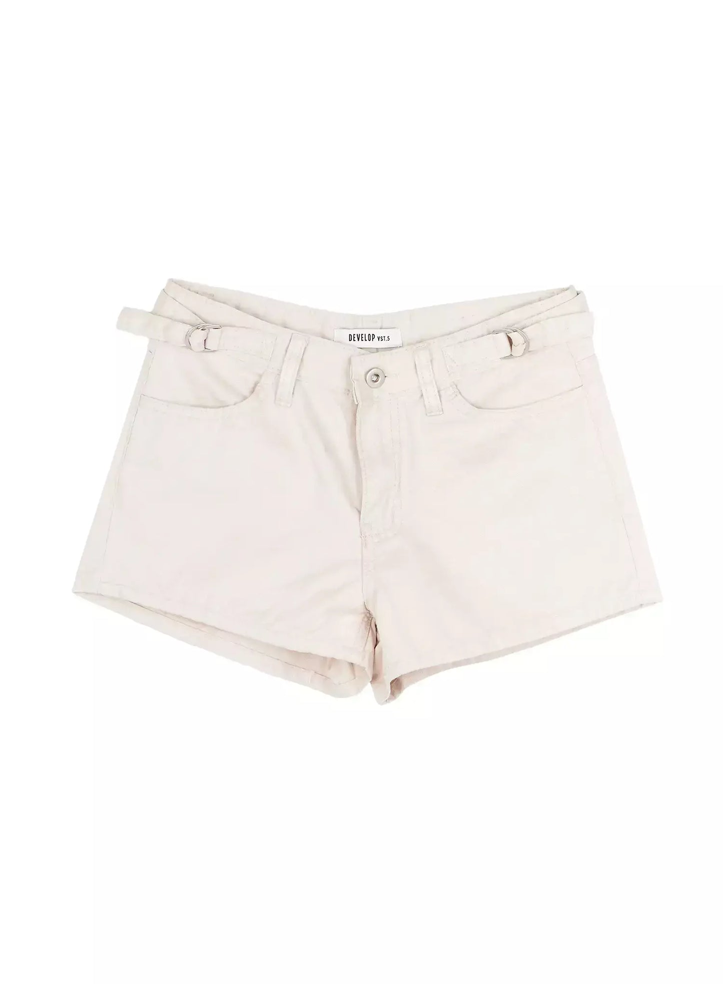 Black Cargo Pocket Shorts IU518