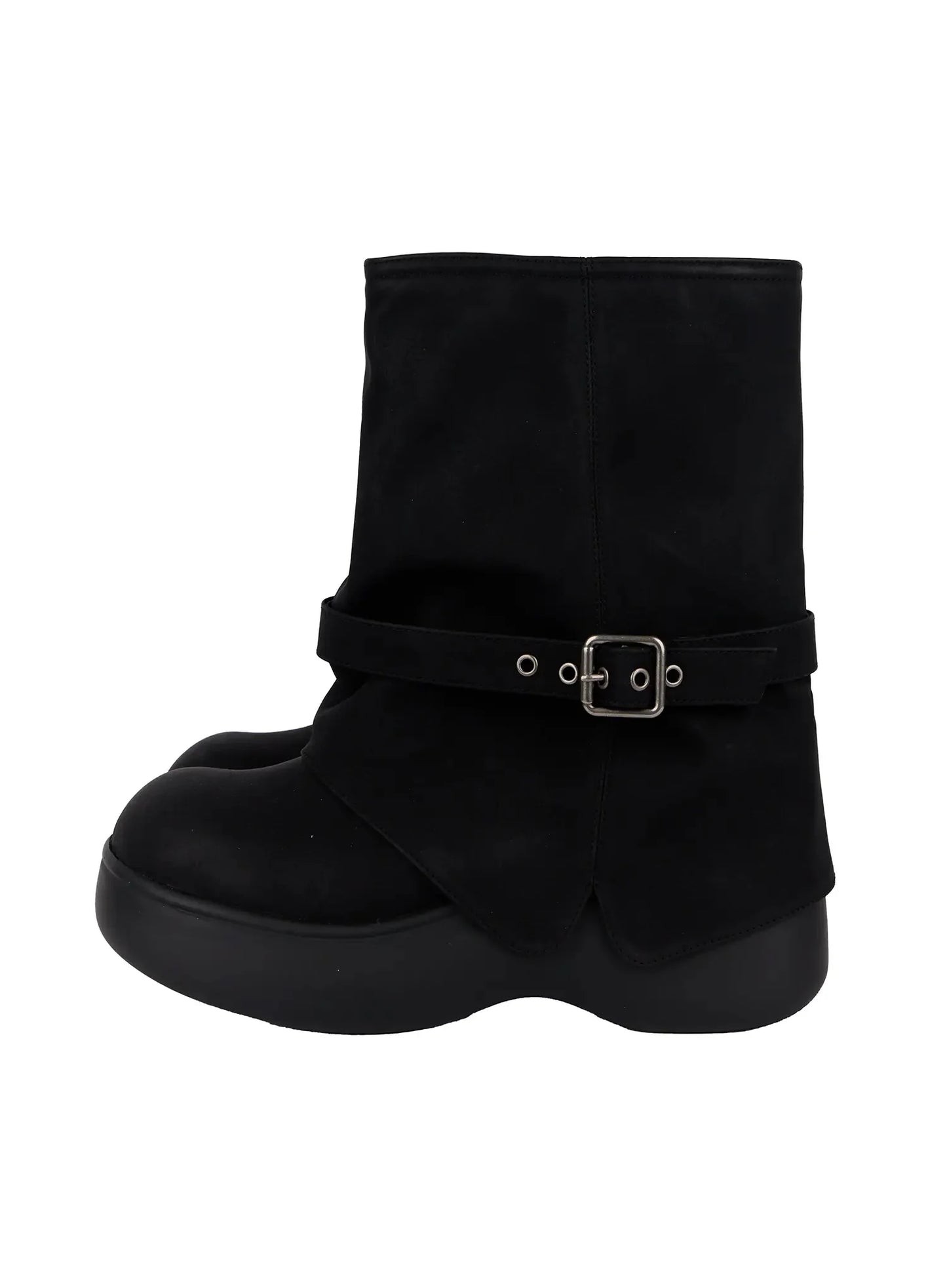 Chunky Platform Mid-Calf Boots IM503