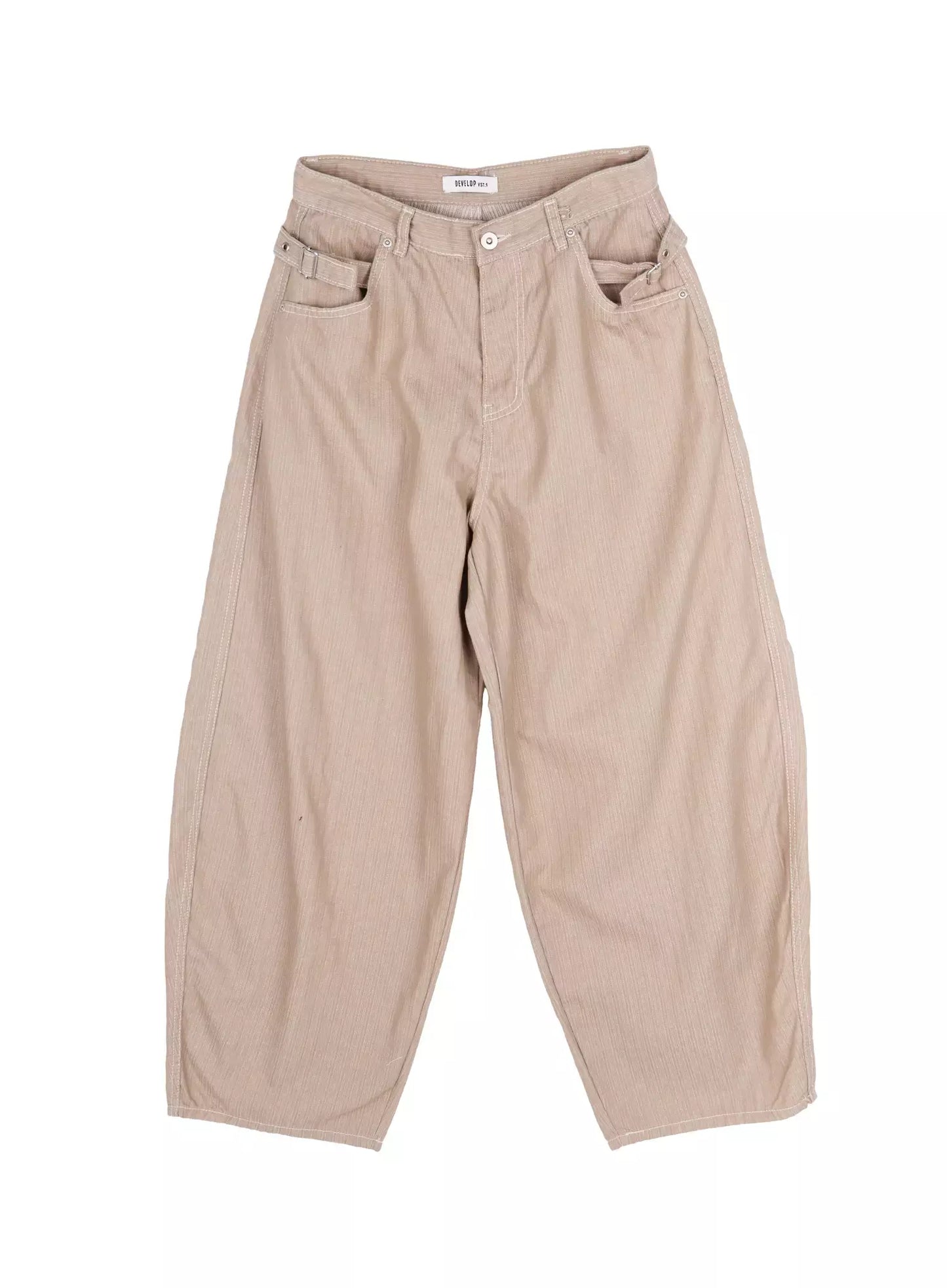 Casual Baggy Stripe Pants IU518