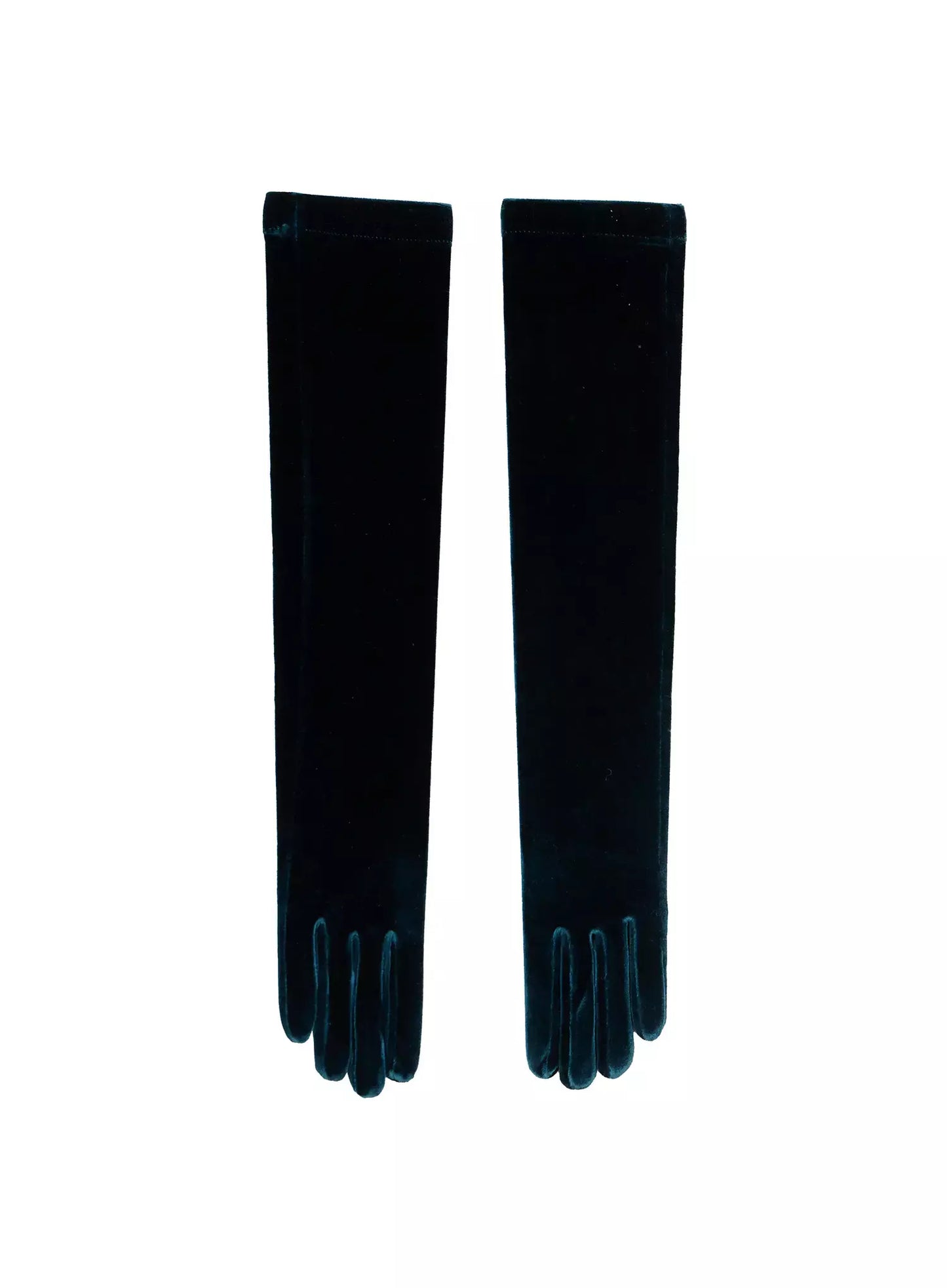 Chic Velvet Long Gloves IN507