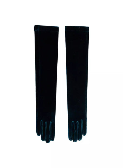 Chic Velvet Long Gloves IN507