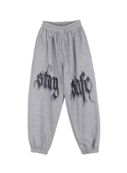 Bold Graphic Sweatpants IN503