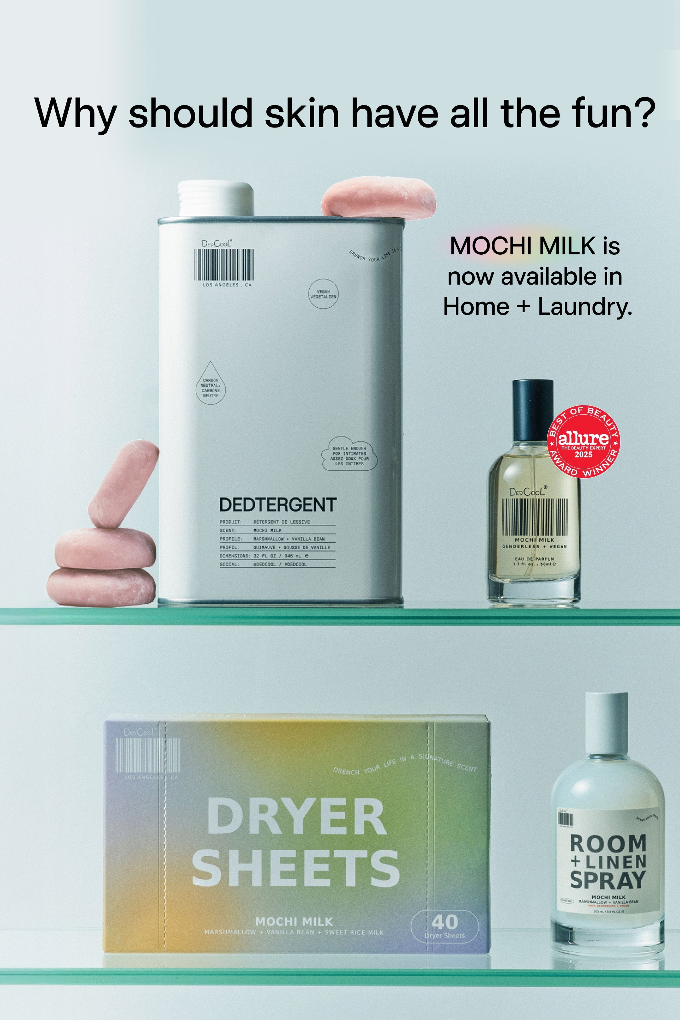 mochi milk dryer sheets