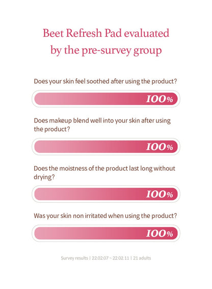 Beet Refresh Pad (260ml)