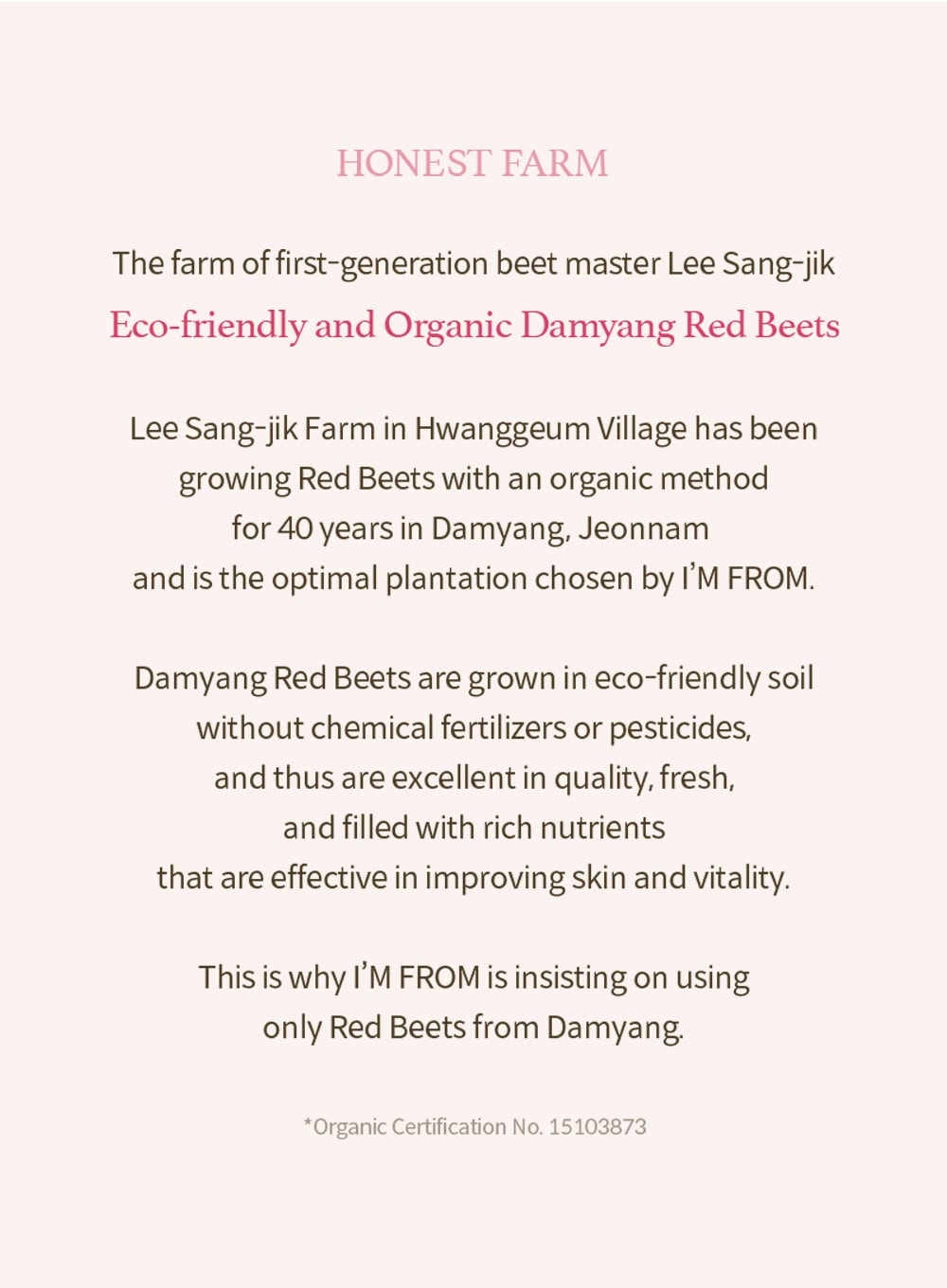 Beet Refresh Pad (260ml)